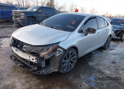 2020 Toyota Corolla Se from USA, damaged, VIN JTDS4RCE2LJ052964